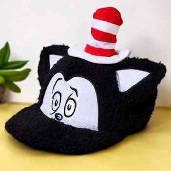 Cat In The Hat Fuzzy Cap