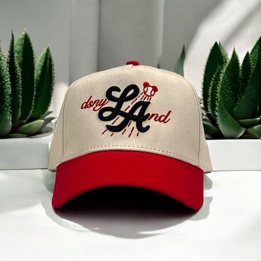 Perfect Day Snapback Cream Red