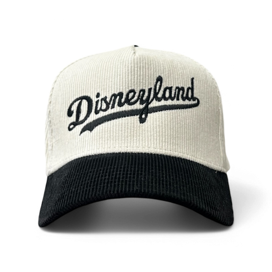 LIMITED EDITION: Socals Best Cream Black Corduroy Snapback