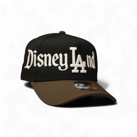 DSNYLAND Brown/Blk LA New Era Snapback