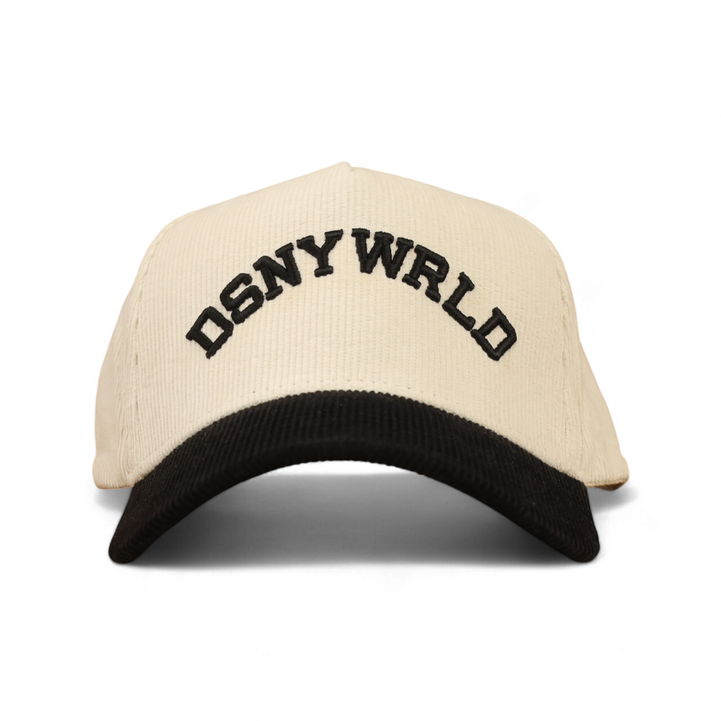 WRLD Cream Black Corduroy